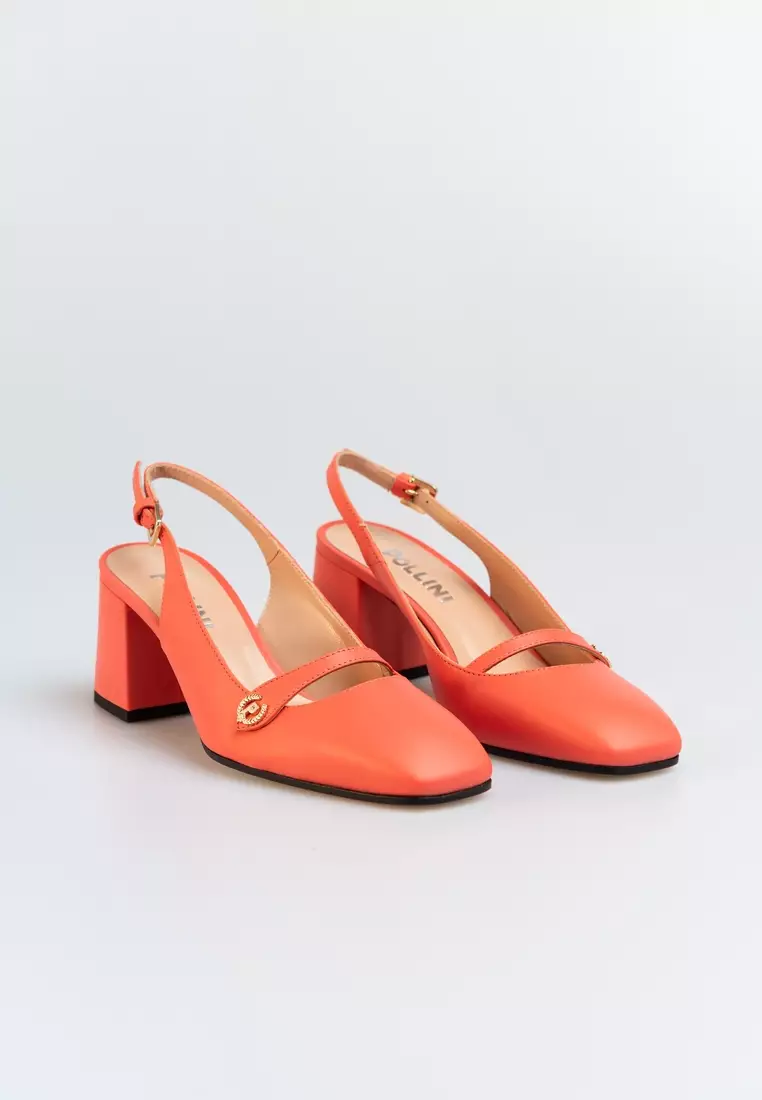 Pollini Women's Orange High Heels