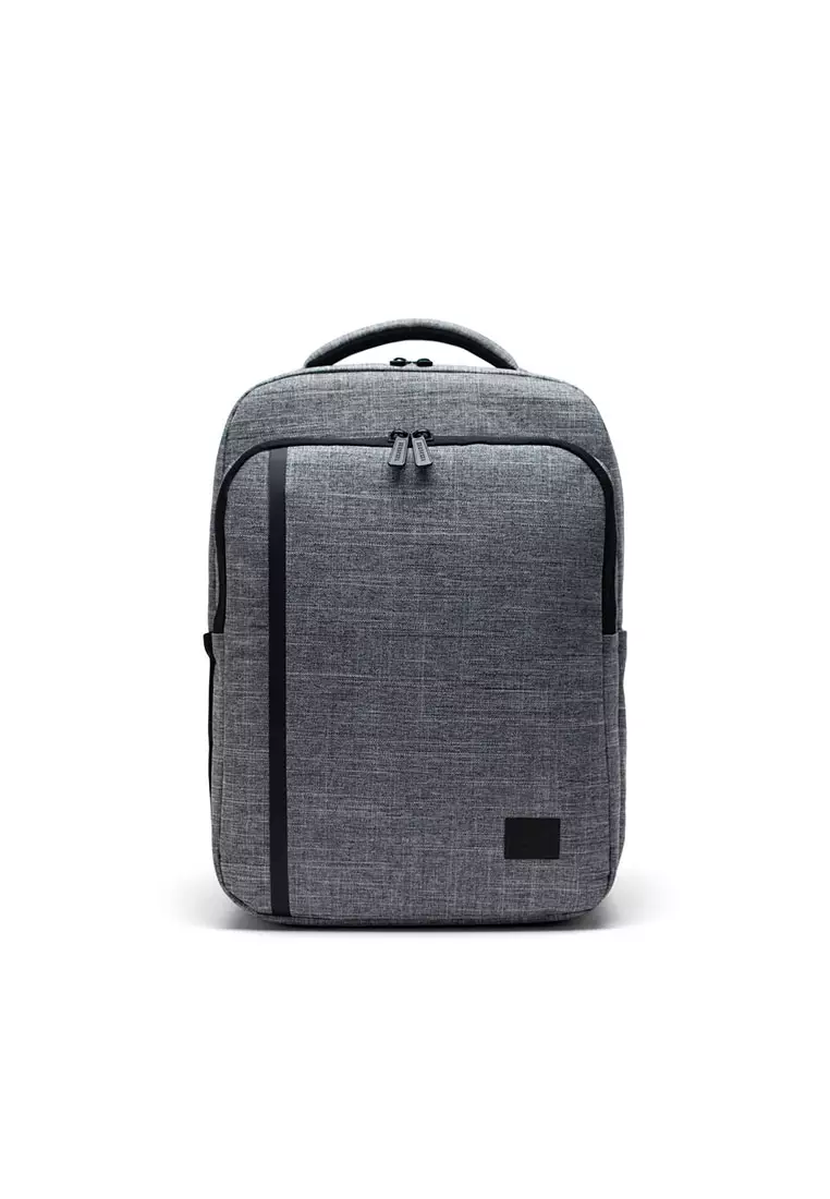 Jual Herschel Herschel Tech Daypack Mid Backpack Raven Crosshatch