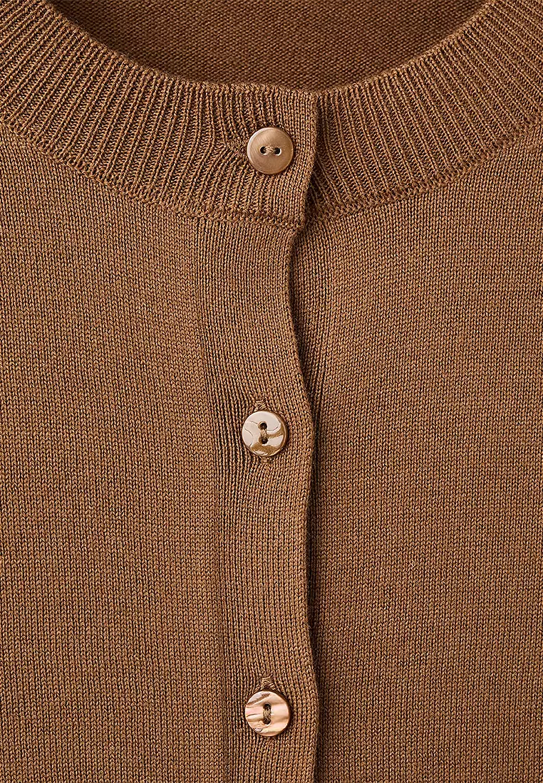 Chunky-Knit Cardigan