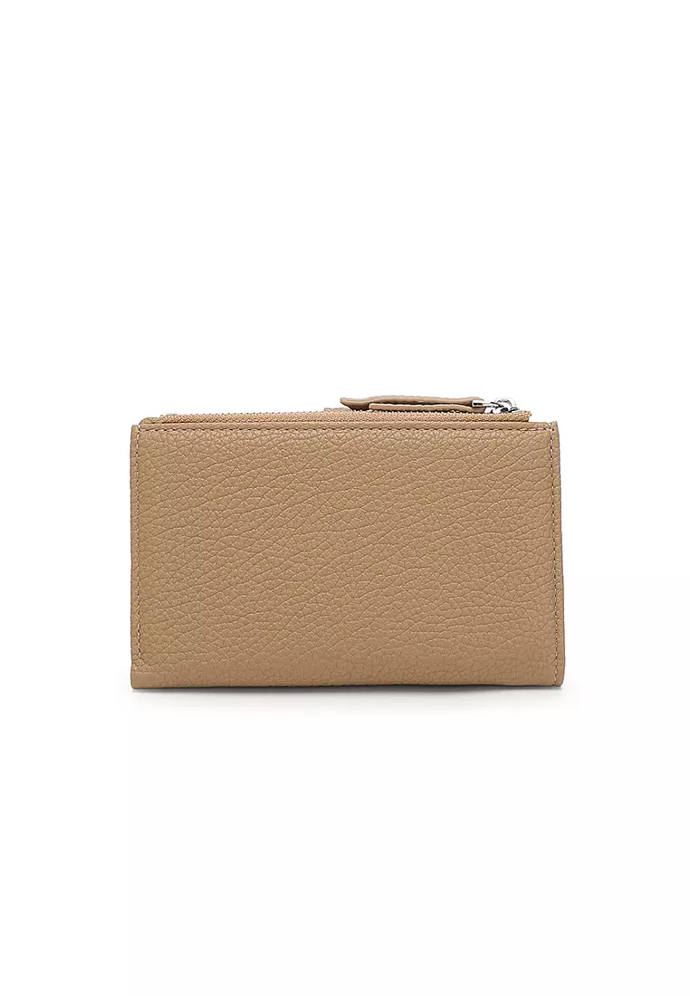 Women's Short Wallet / Purse - Khaki