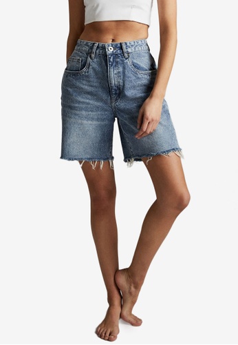 Buy Cotton On Straight Denim Bermuda Shorts 2020 Online Zalora Singapore