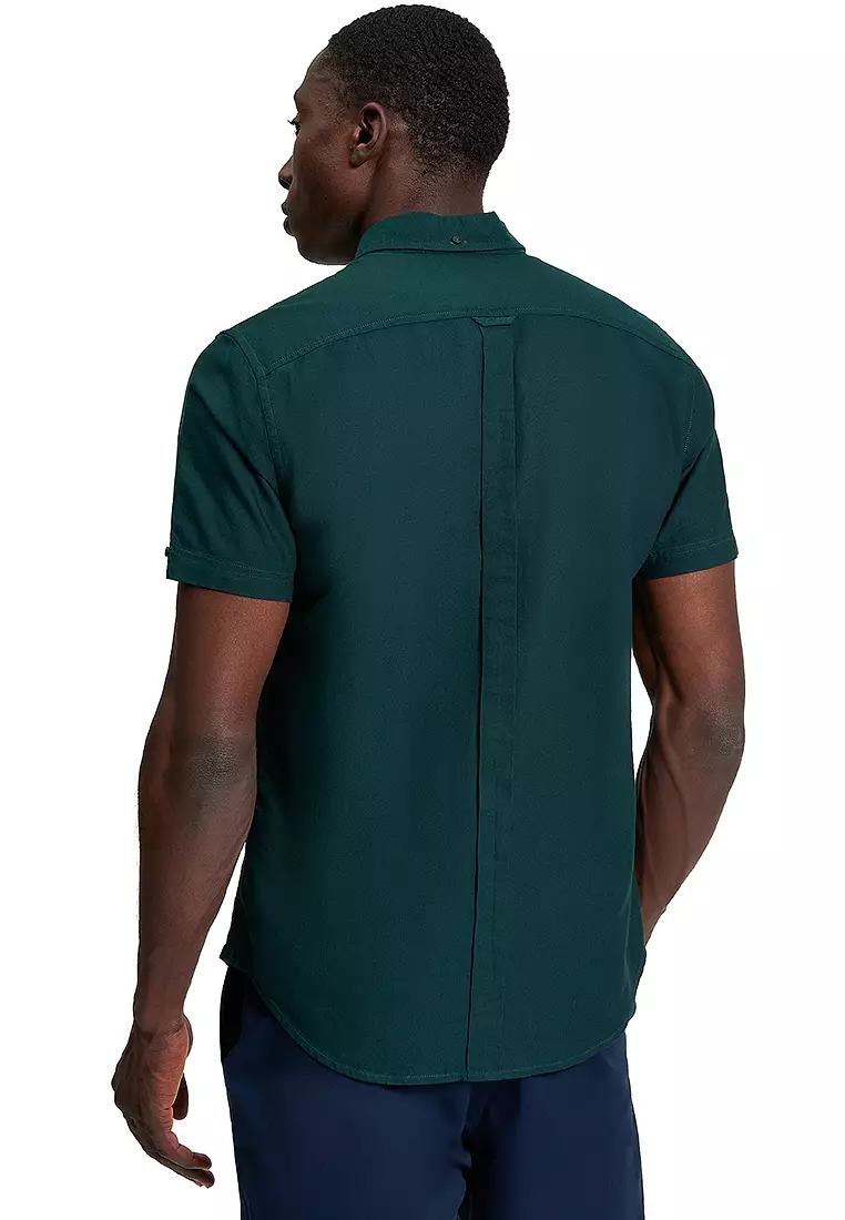 Short Sleeves Signature Oxford Shirt