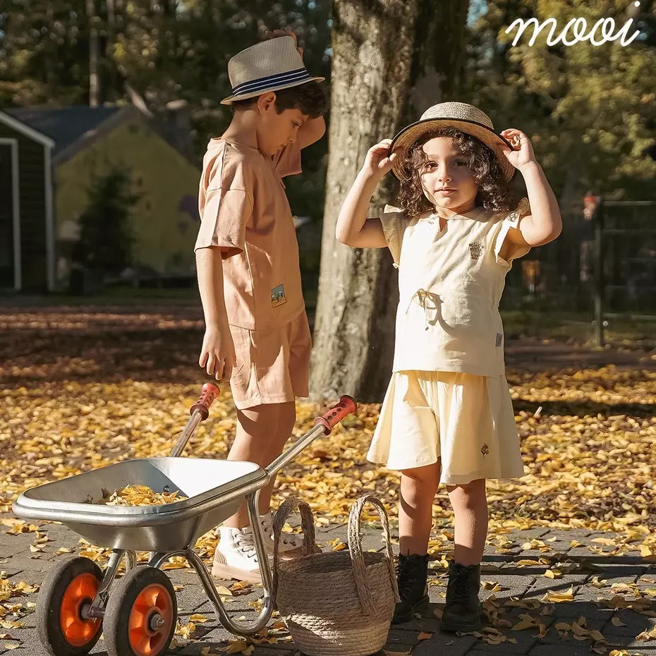 Mooi Celana Pendek Anak Perempuan Ami Cullotes Pants - Yellow Gold