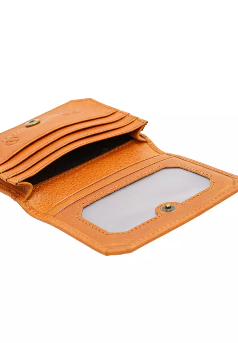 Jack Studio Vegetable Tanned Leather RFID ID Card Holder JWC 30859
