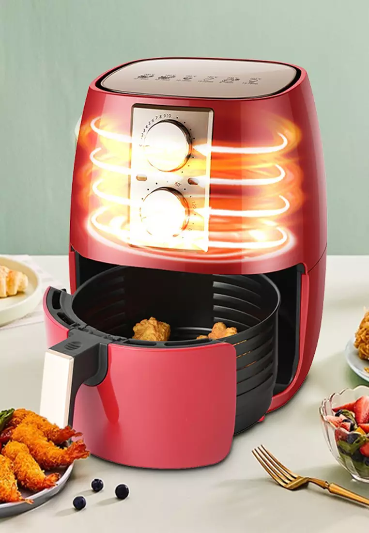 Large red deals air fryer