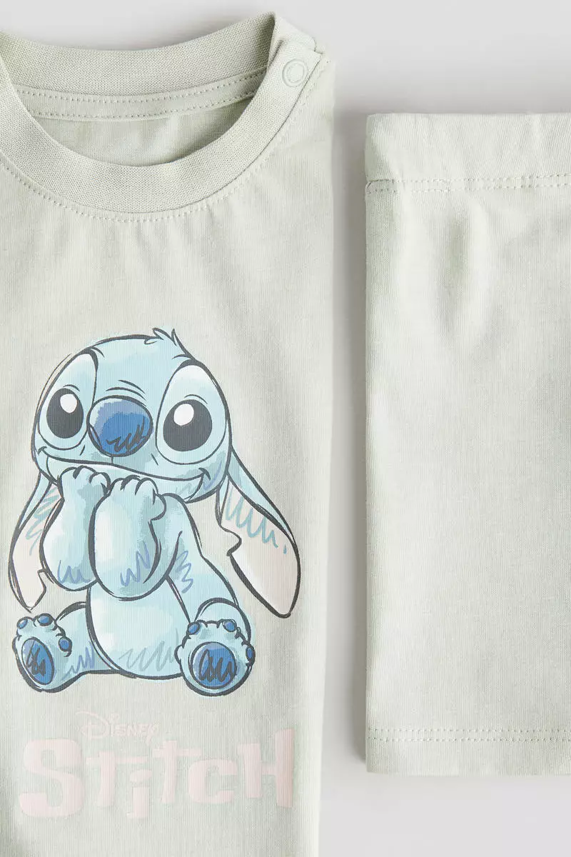 2-piece printed cotton set