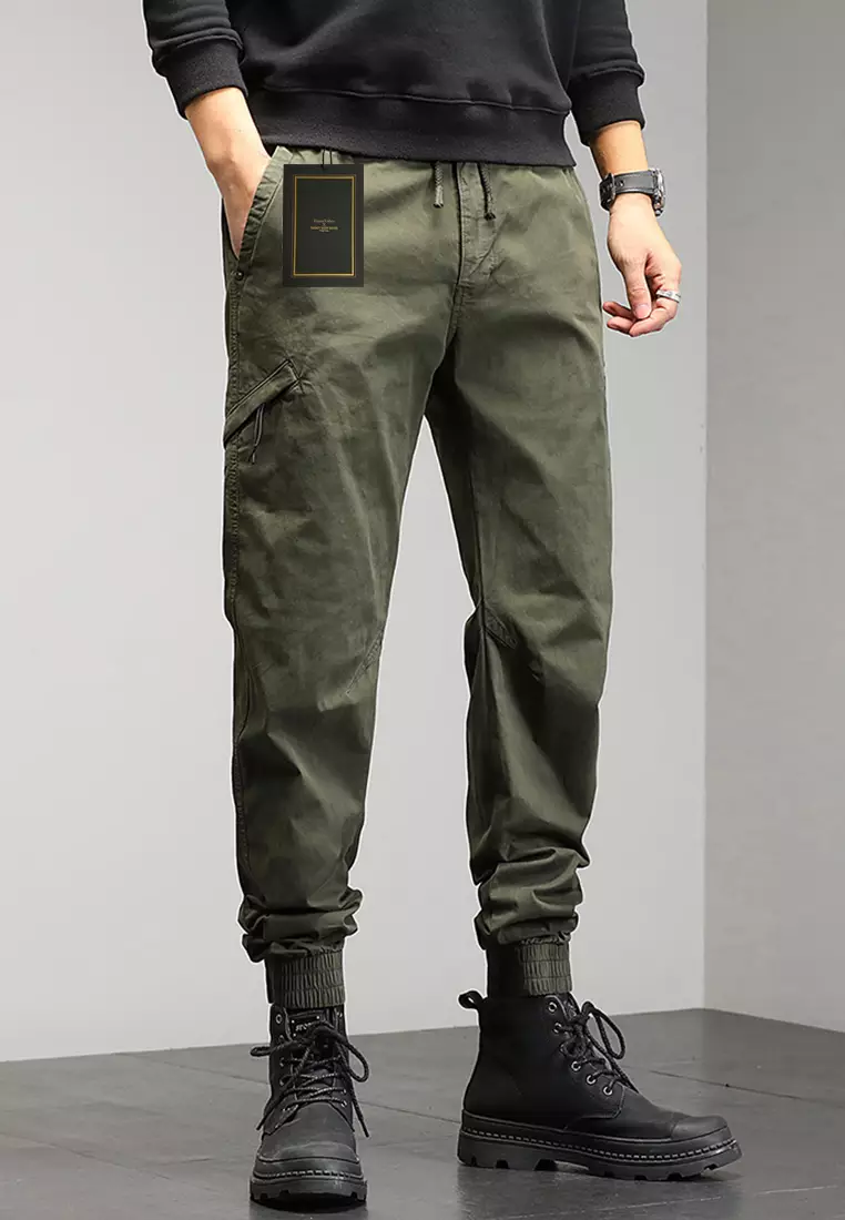 Multi Pockets Casual Cargo Pants GJL667