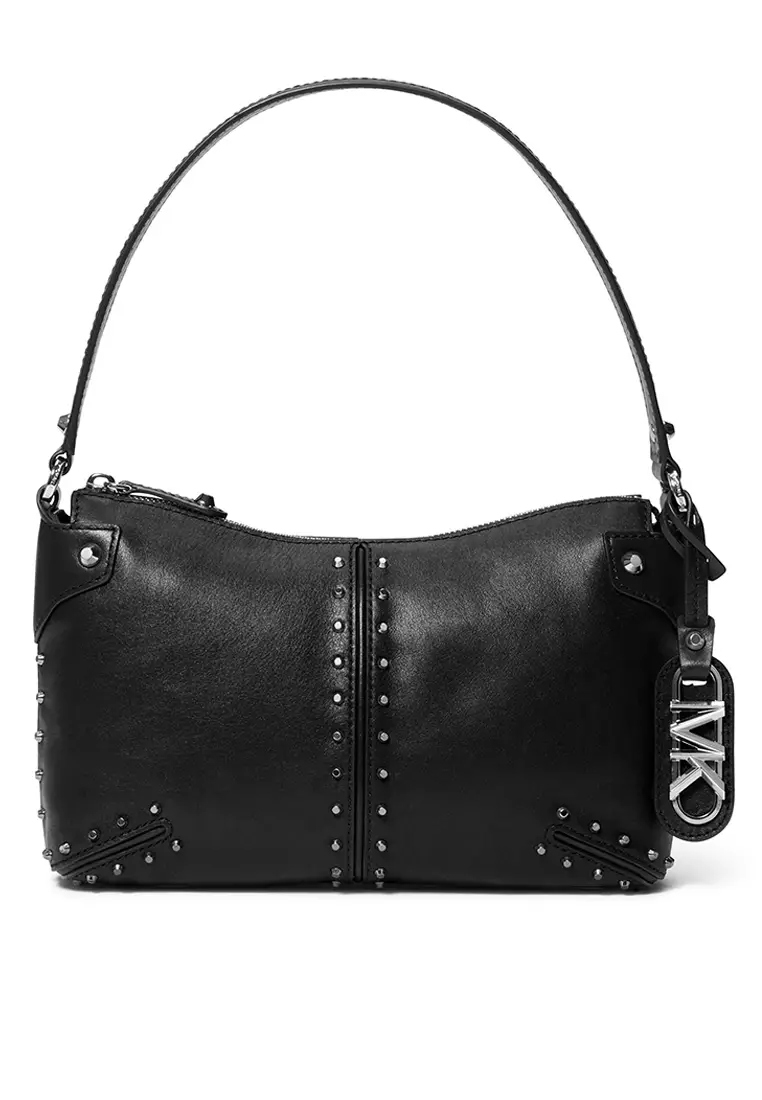 Studded Shoulder Bag バッグ ブラック y2k kmb8-1 Jual Michael Kors 