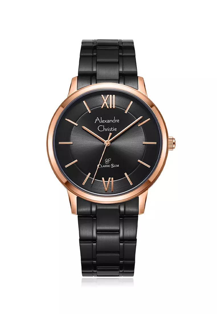 Alexandre christie clearance black rose gold