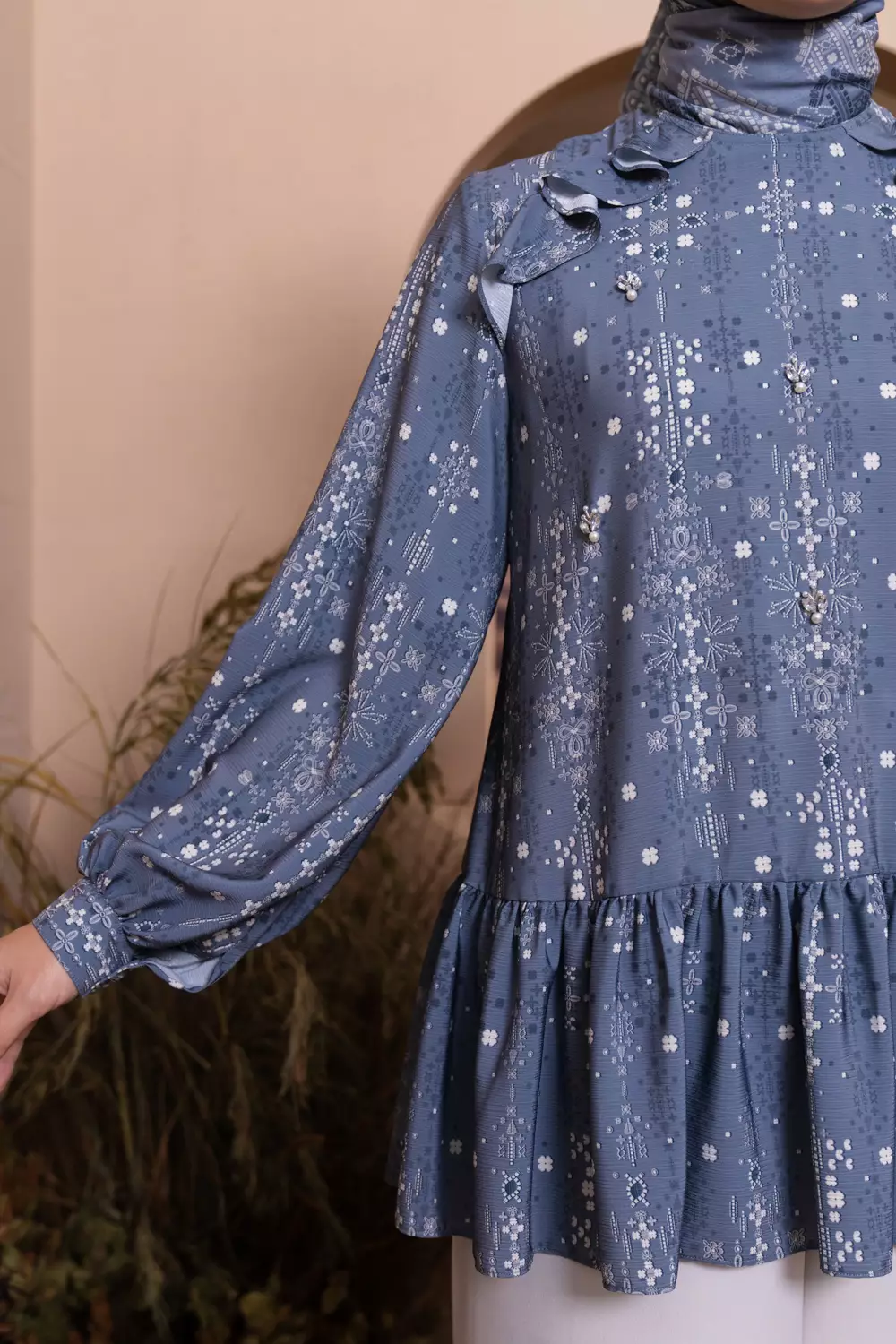 Klamby - Senggala Blouse Odyssey Blue