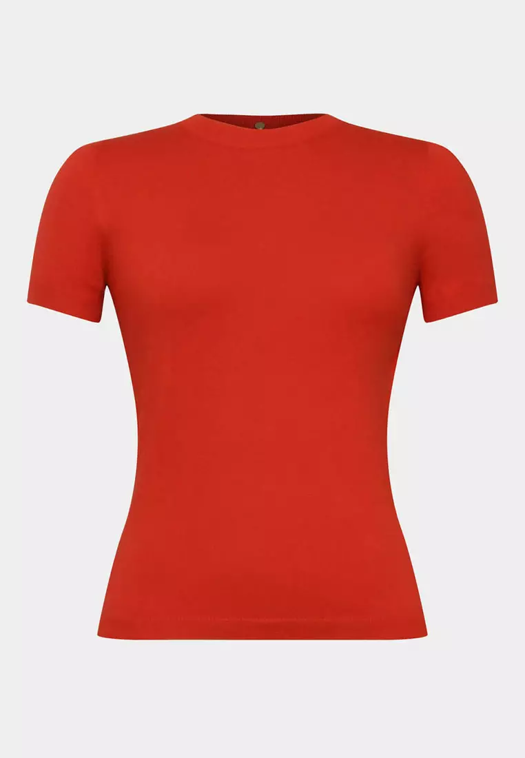 Catherine Short Sleeve Knit