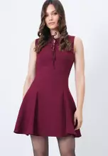 Alacati Zipper Lace Up Mini Dress 2026 | Buy Alacati Online