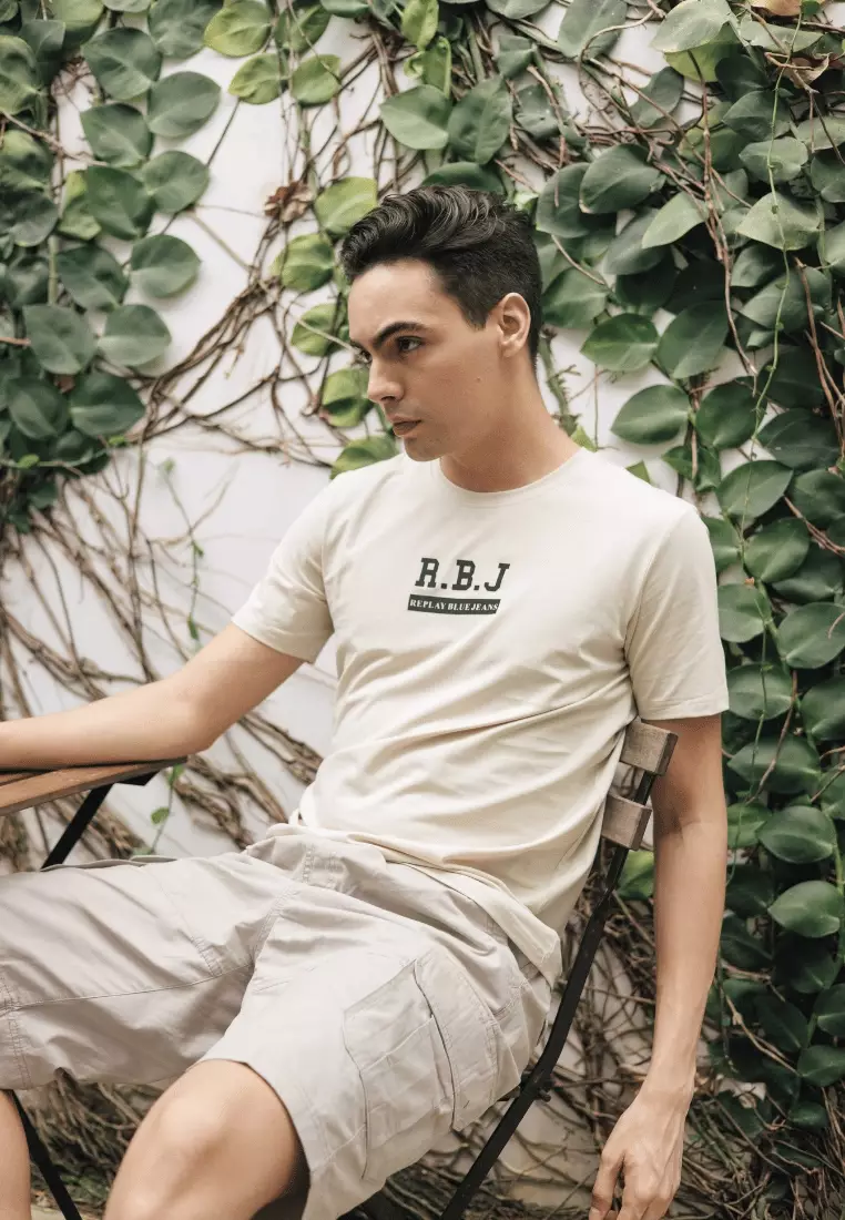RBJ T-Shirt Cotton Spandex Pria 2562370021