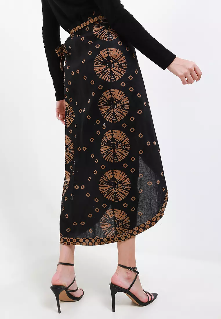 Skirt Long Sara Ikat Cut&Sew