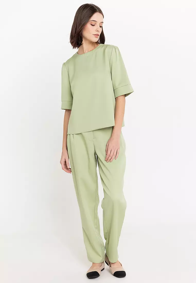 Calma Pegged Top Pants
