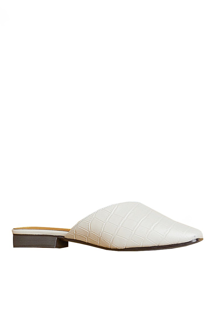 VANSA Crocodile Flat Mules VSW-C1182