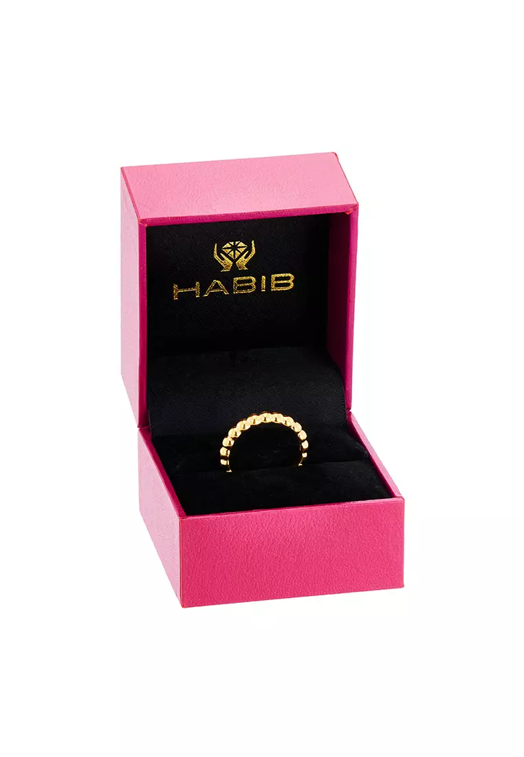 Buy HABIB HABIB 916/22K Yellow Gold Ring 6200137Y 2026 Online | ZALORA ...