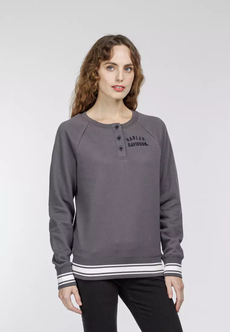 Harley-Davidson Race Her Crewneck Pullover