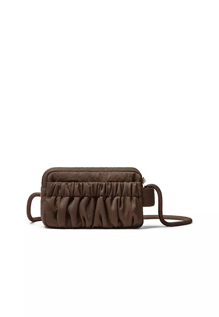 Poofah Crossbody Bag - Dark Oak