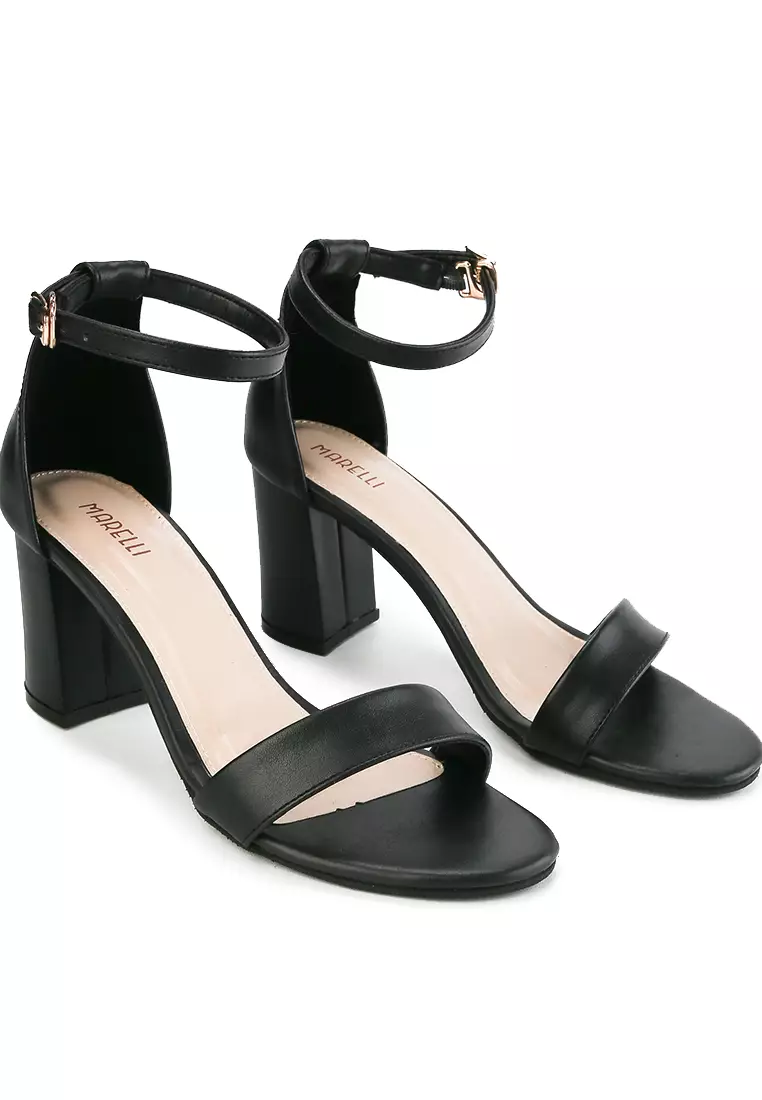 Jual Marelli Loly Sepatu Sandal Wanita Ankle Strap Hak 8 cm Original ...