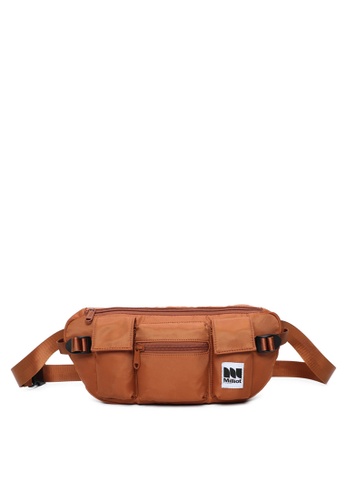 Milliot & Co. brown Humphrey Waist Bag 220CEAC1480F1CGS_1