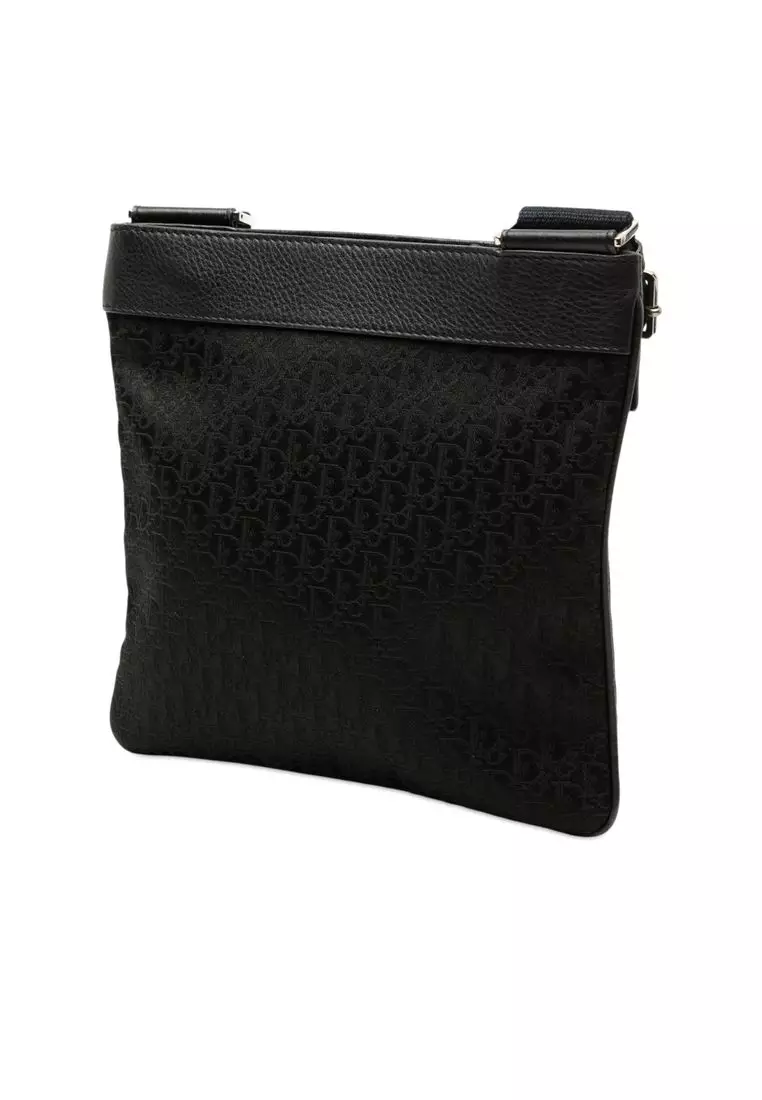 Pre-Loved Dior Diorissimo Trotter Canvas Street Chic Crossbody