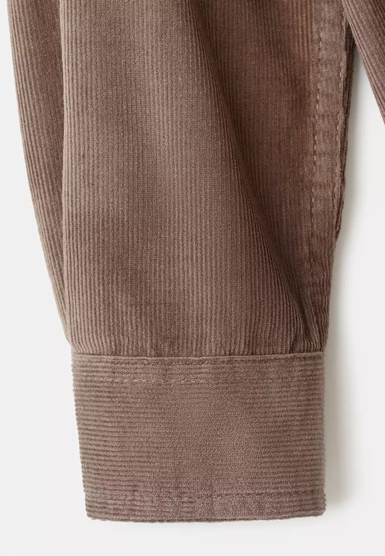 Regular-Fit Corduroy Shirt