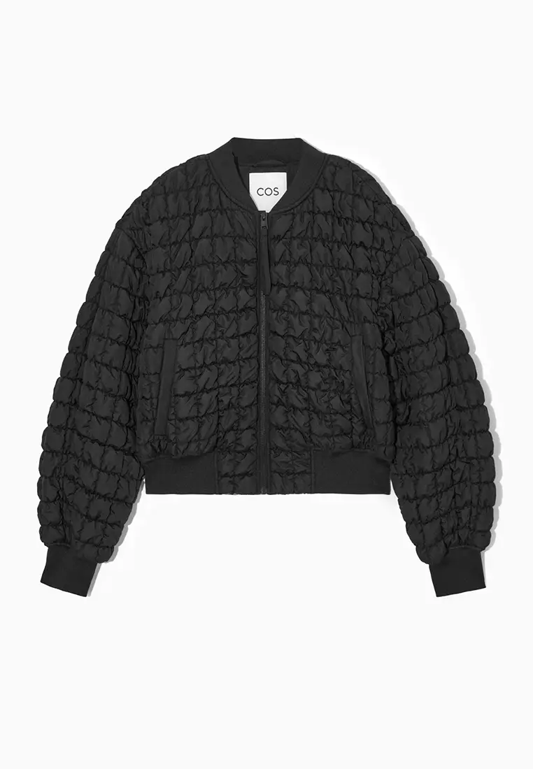 Buy COS Quilted Bomber Jacket Online | ZALORA Malaysia