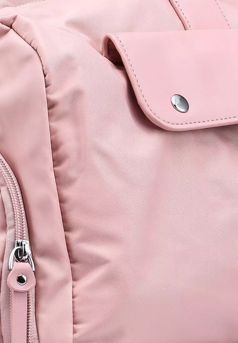 PU Trimmed Travel Duffle/Gym Bag