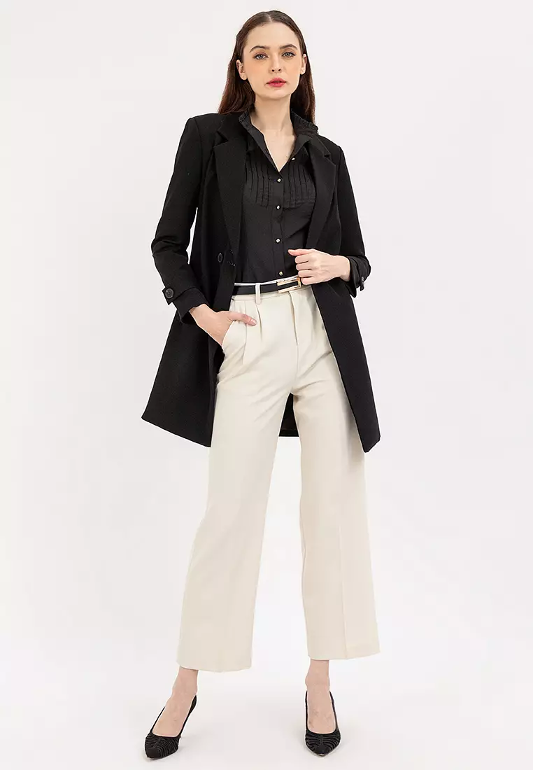 Tailored Blazer Trench Coat