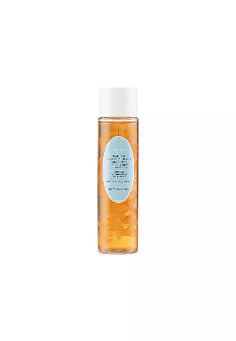 SEVAA Natural Rose Petal Toner (with hyaluronan) 150ml