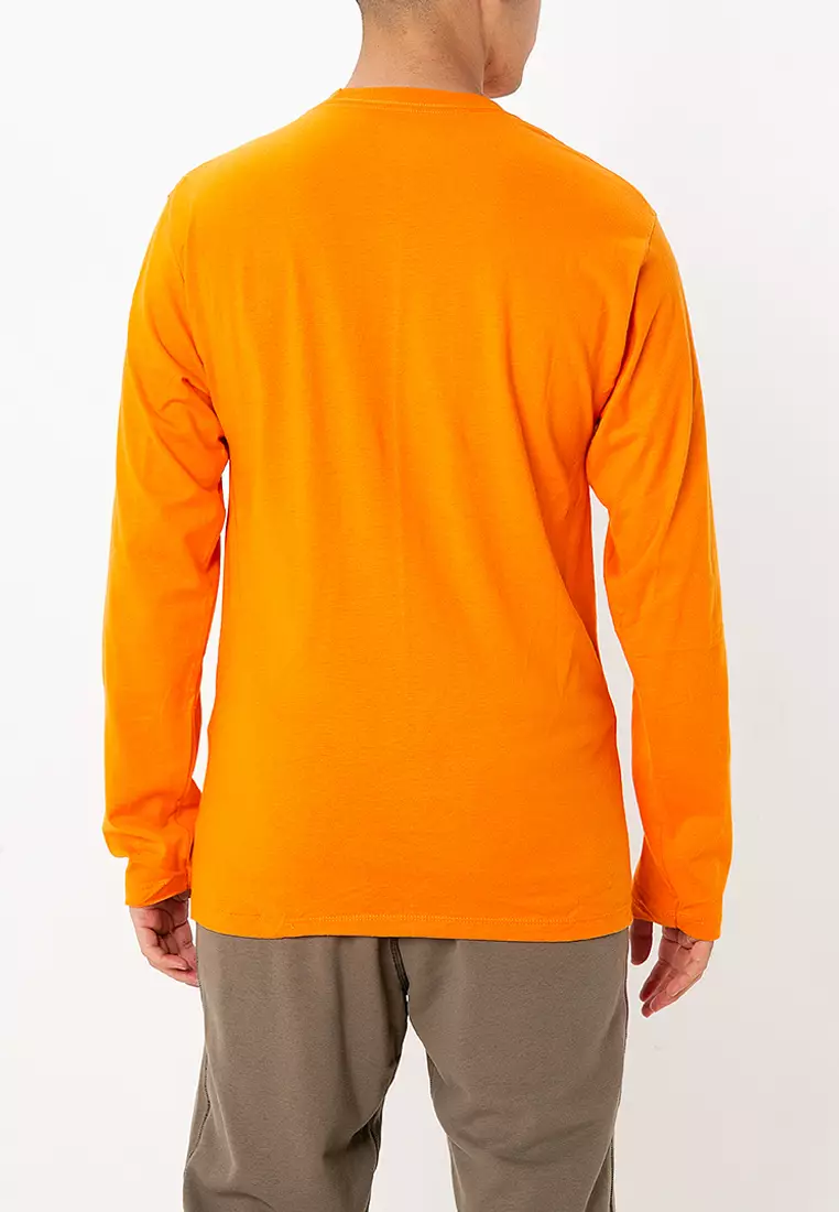 Orange champion long sleeve shirt 2025