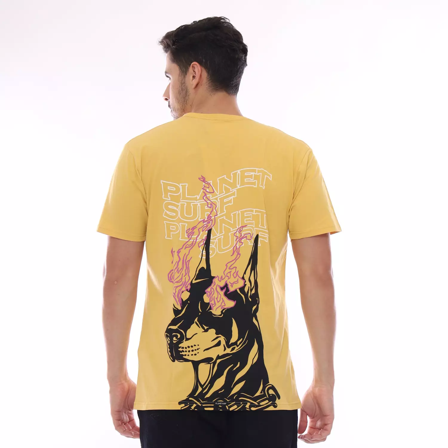 Planet Surf Clothing Kaos Lengan Pendek Pria Hund Men Tee 231B Planet Surf