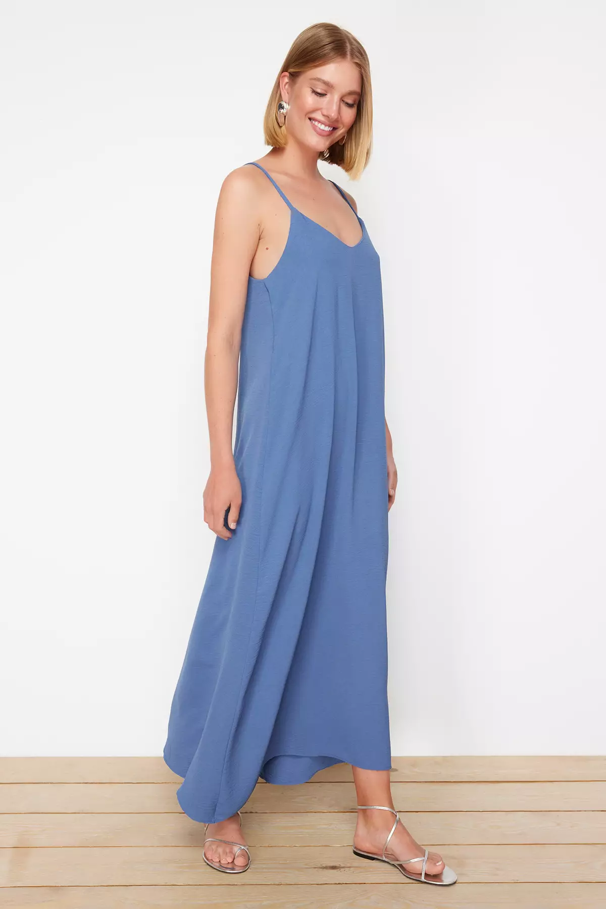 V-Neck Maxi Dress