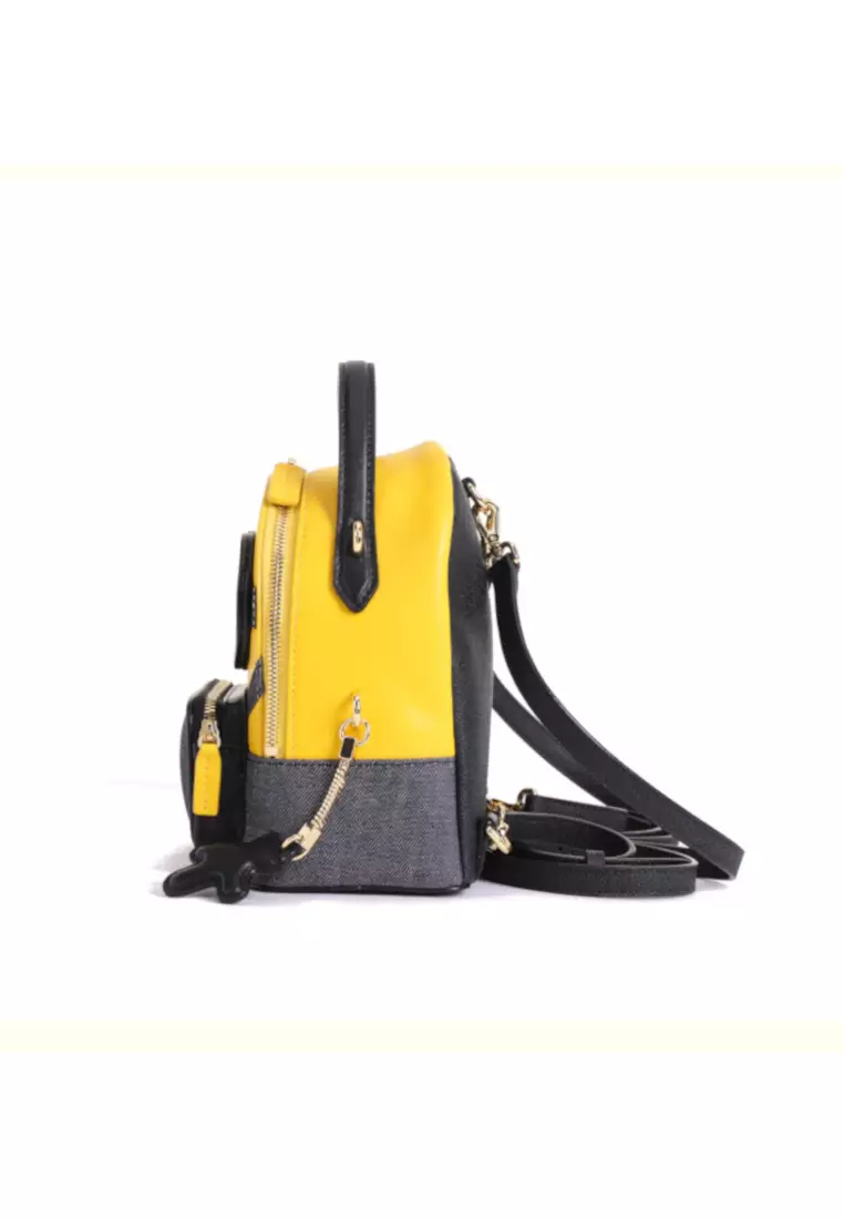 Buy FION FION Minions Leather Mini Crossbody & Shoulder Handbag Online