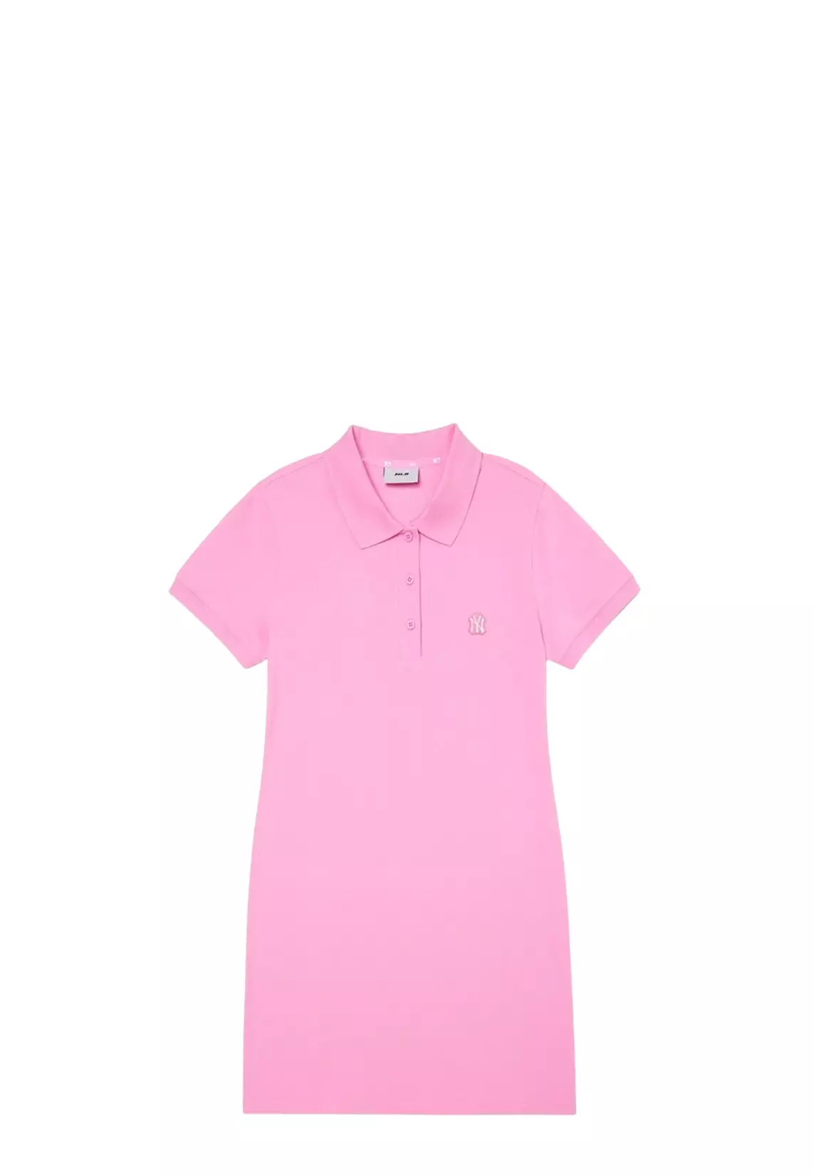 Jual MLB Korea WMS Pique Dress - NY Yankees Pink Original