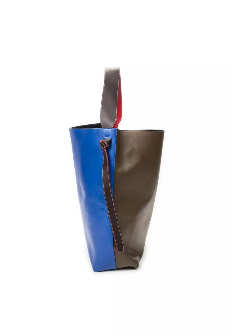 Pre-Loved Large Twisted Cabas Tote