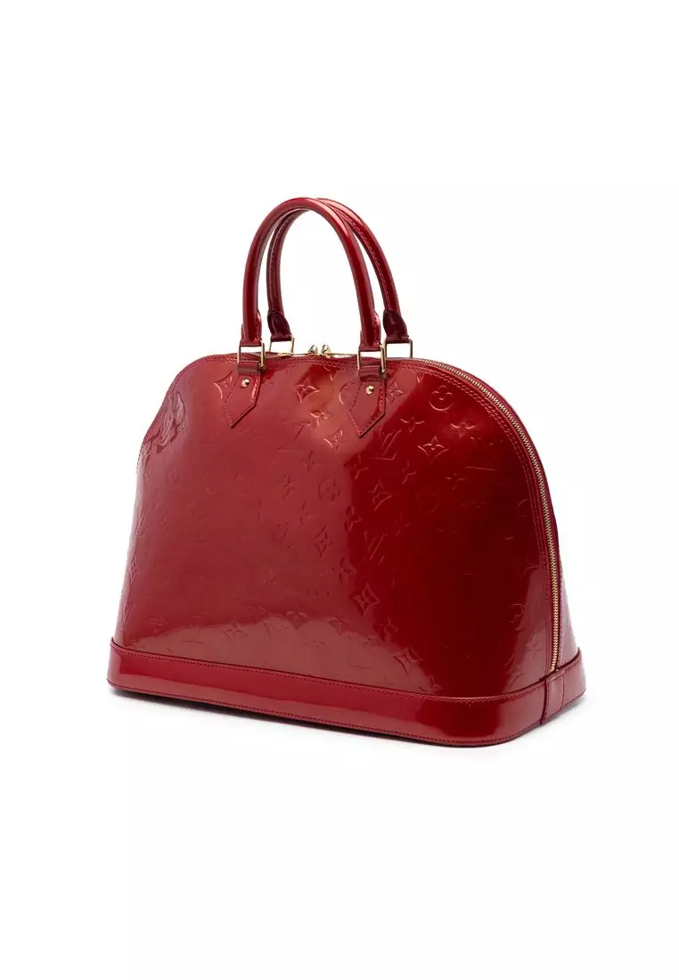 Pre-Loved Louis Vuitton Monogram Vernis Alma Gm