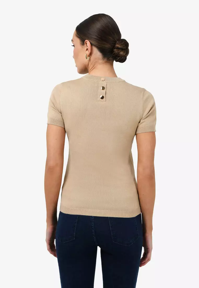 Catherine Short Sleeve Knit