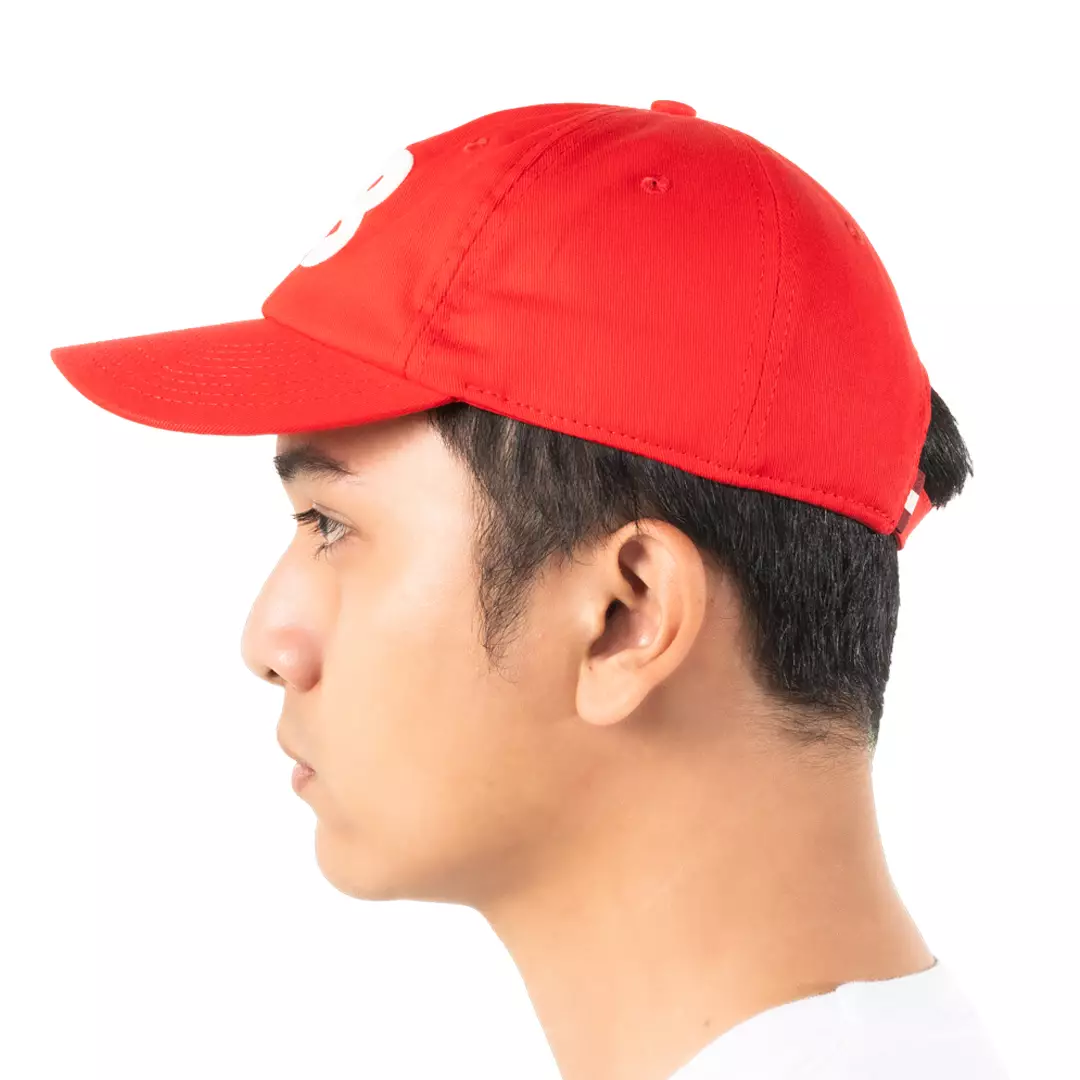 Bally B Baseball Cap - Red
