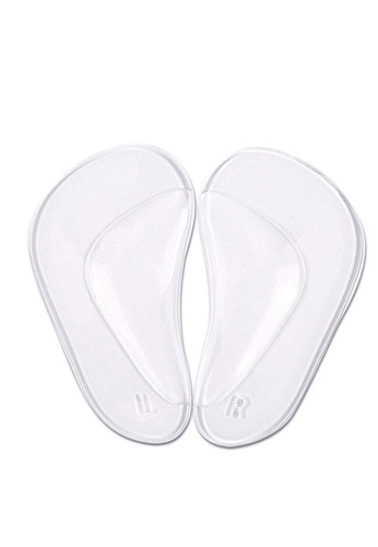 Toufie white Orthotic Gel Arch Support Insole Pads (Bundle pack - 2 pairs) 33F7BAC30D72A4GS_1