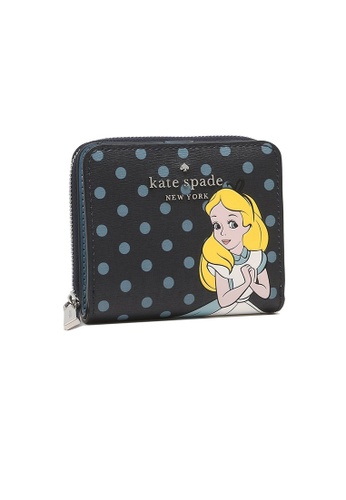 Kate Spade Disney x Kate Spade New York Alice In Wonderland Zip Around  Wallet WLR00611