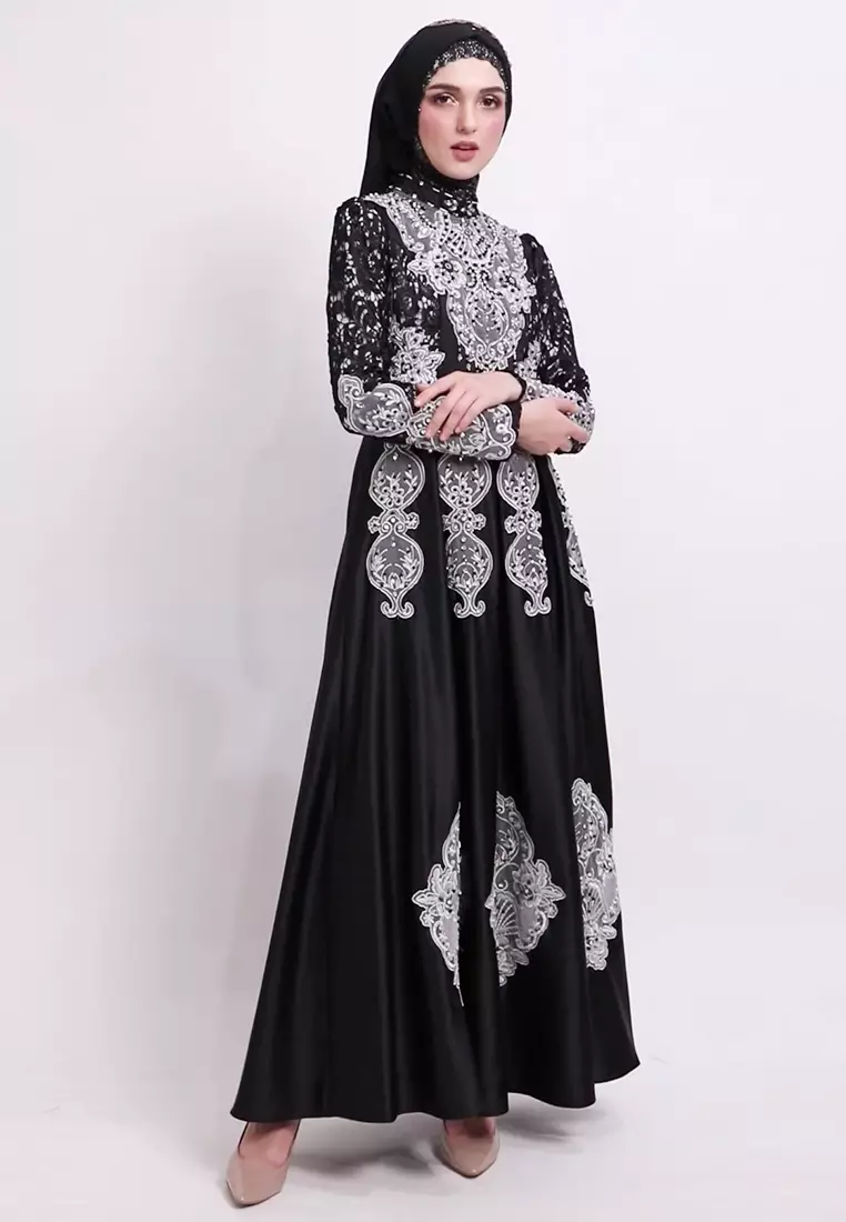 Bibiq Gamis  Satin