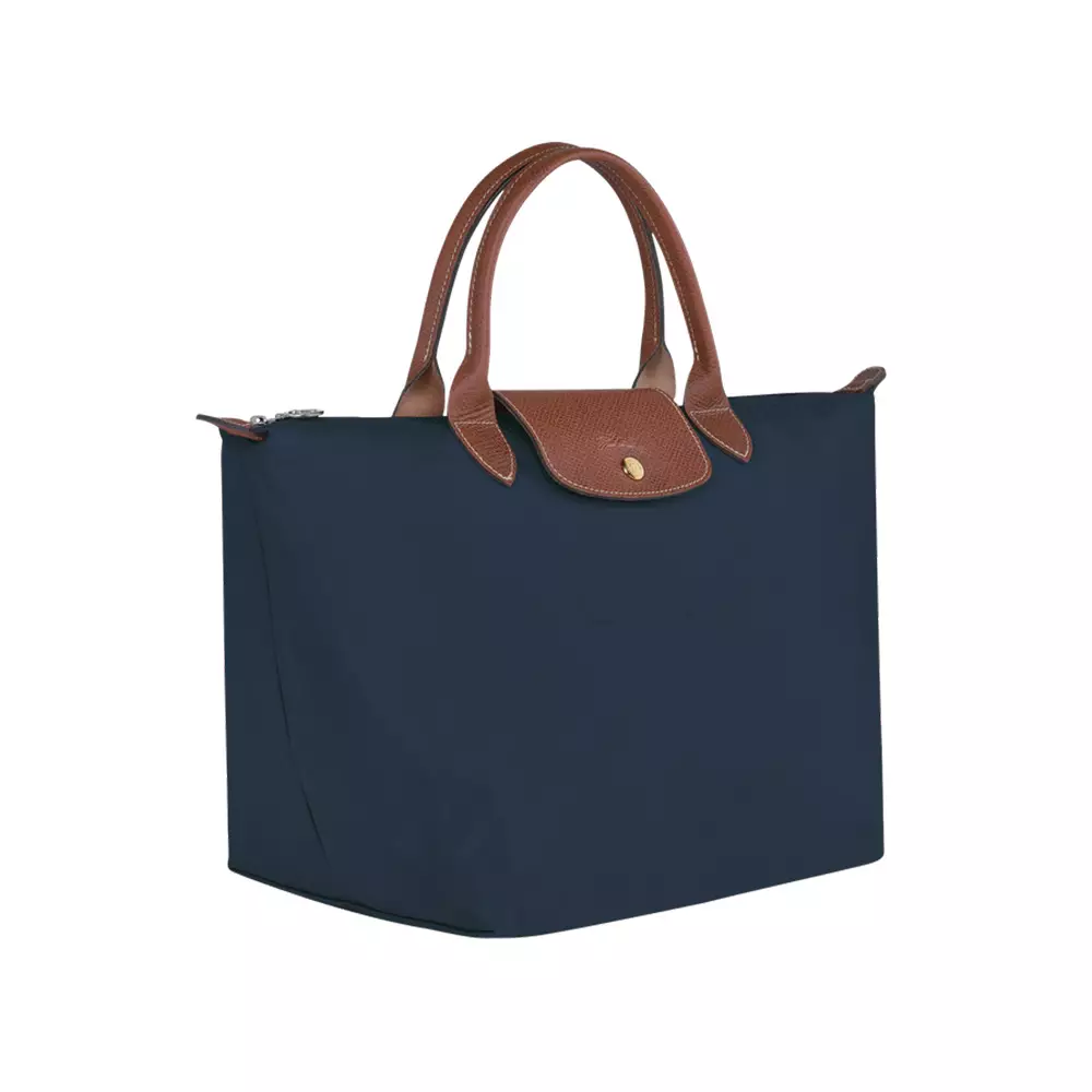 Le Pliage Original Medium Top Handle Bag Navy