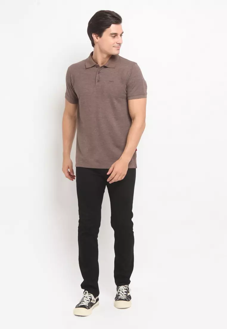 POLICE Polo Shirt Krah Polos Pria 207200201