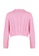 Trendyol pink Polo Collar Knitwear Cardigan A0C8EAA874BB0BGS_7