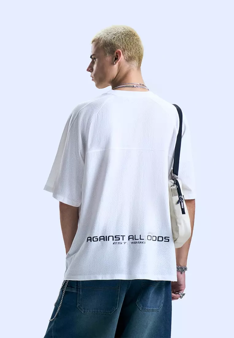 Mesh Sport Oversized T-Shirt