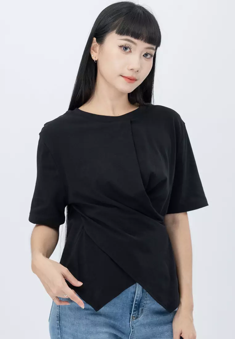 简约百搭棉质上衣