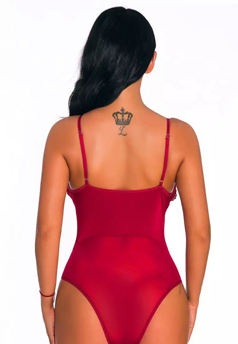 LYCKA LEB4003 Lady Body Corset Red 2024, Buy LYCKA Online