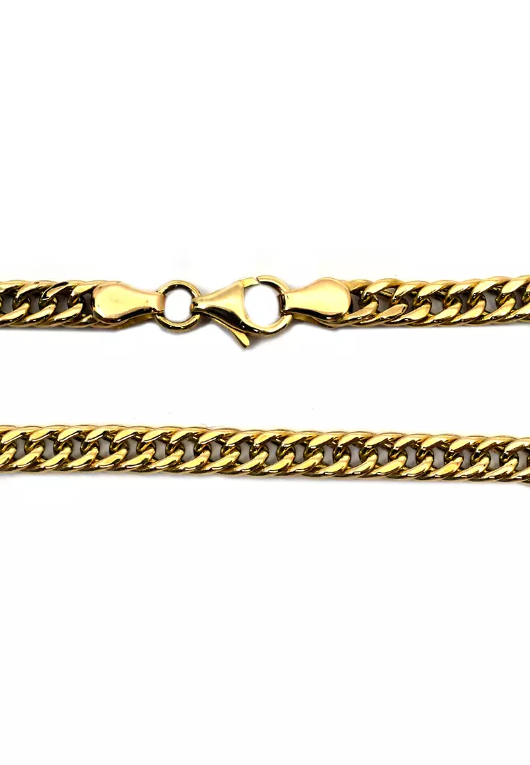 18K Italian Made Yellow Gold Bracelet